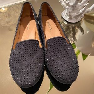 MIA Bedazzle Sparkle Loafer Flats 9 - Brand New